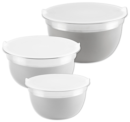 Edelstahl-Schüssel-Set*