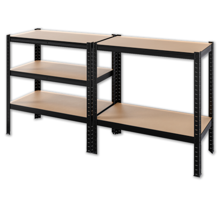 PURE WORK Schwerlastregal BLACK EDITION 17.99