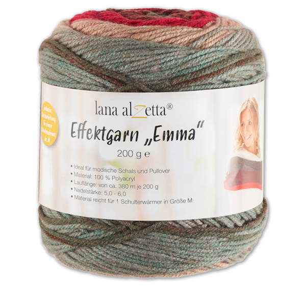 LANA ALZETTA Effektgarn EMMA 4.99