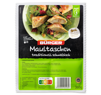 BÜRGER Maultaschen