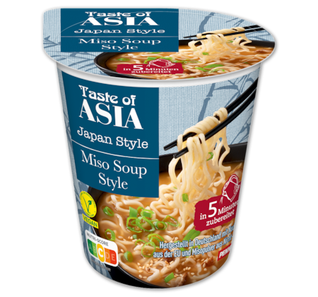 TASTE OF ASIA Bechergericht*