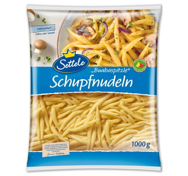 SETTELE Eier-Spätzle oder Schupfnudeln 2.99