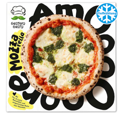 GUSTAVO GUSTO Pizza Napoli Amore Mozzarella 2.99