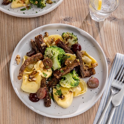 Tortelloni Prosciutto in Trauben-Balsamico-Sauce