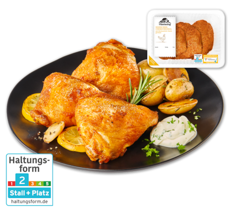 MÜHLENHOF Frische Hähnchen-Oberschenkel*