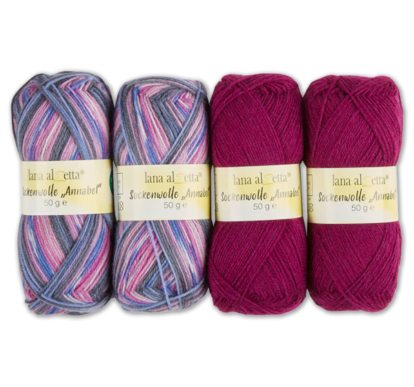 LANA ALZETTA Strumpf-und-Sockenwolle ANNABEL 5.99