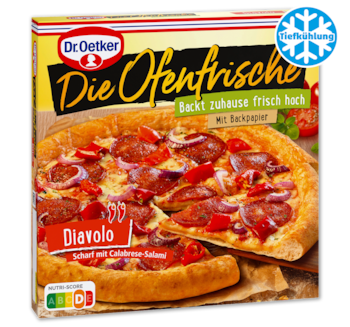 DR. OETKER Die Ofenfrische Diavolo Pizza 2.22