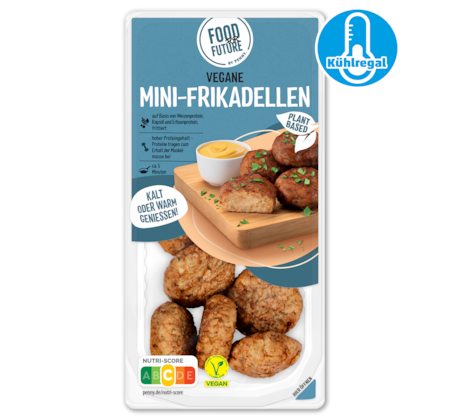 FOOD FOR FUTURE Vegane Mini-Frikadellen