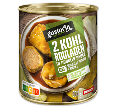 GUSTORIA Kohlrouladen 2.49²