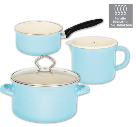 Stahlemaille-Kochgeschirr*    