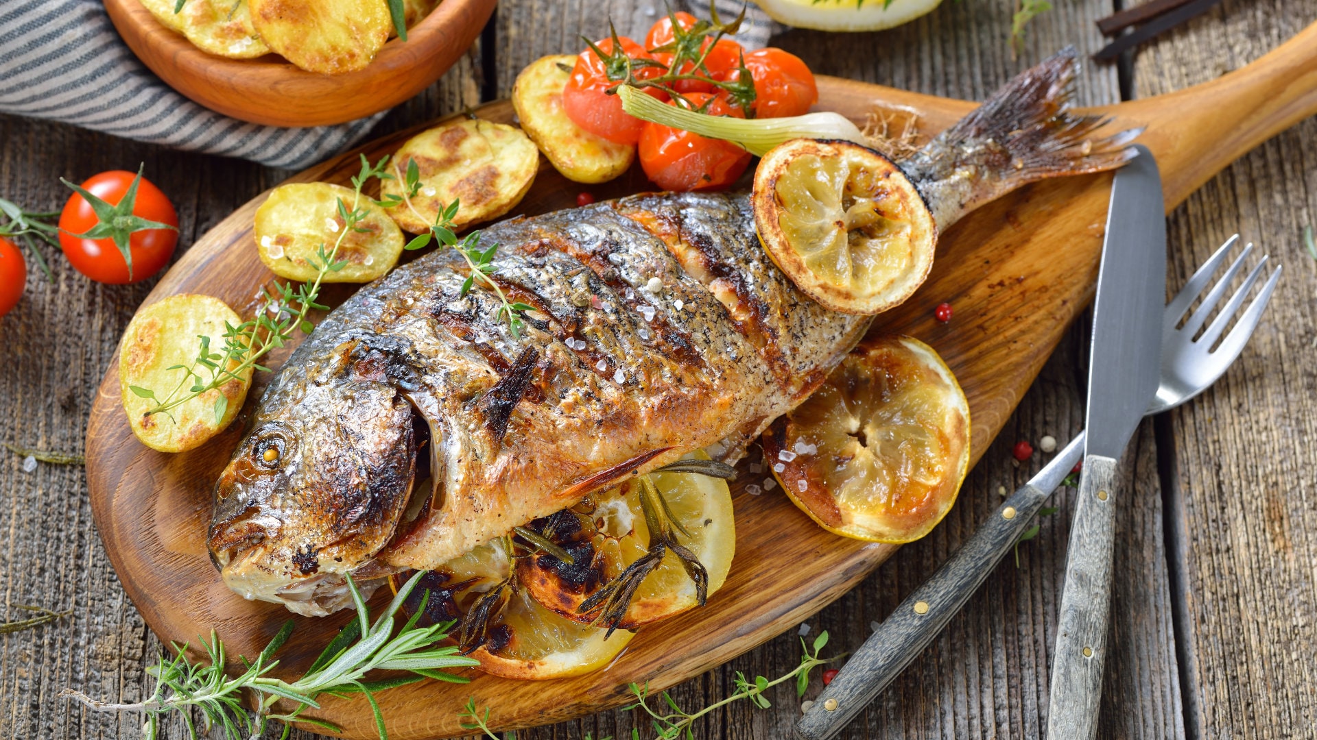 Fisch vom Grill