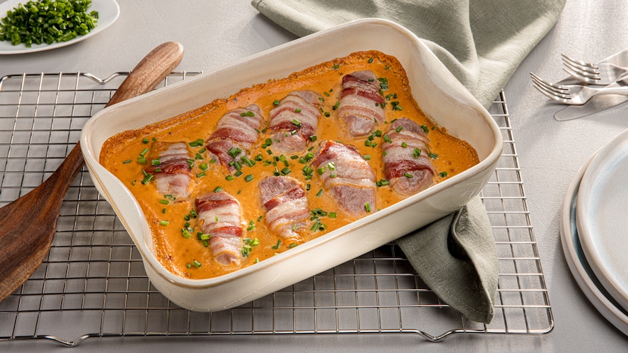 Verwunderlich Schweinefilet Im Backofen Rezept Bild