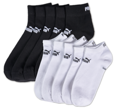 PUMA Sneaker- oder Quartersocken 7.99