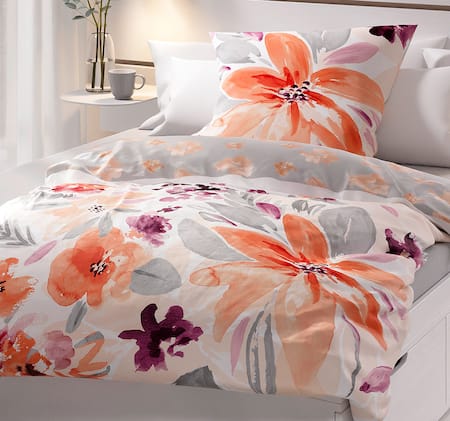 HOME IDEAS Living Feinbiber-Bettwäsche-Garnitur*