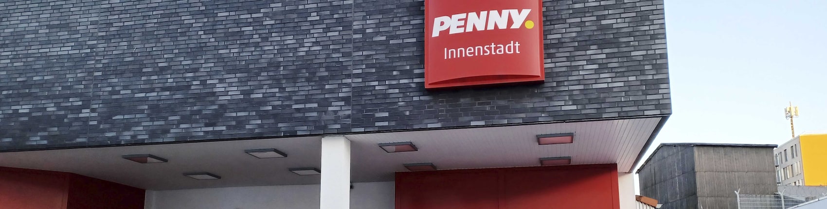 Sie sehen den Eingang vom Penny Markt in Herne - Mitte, Vinckestr. 4