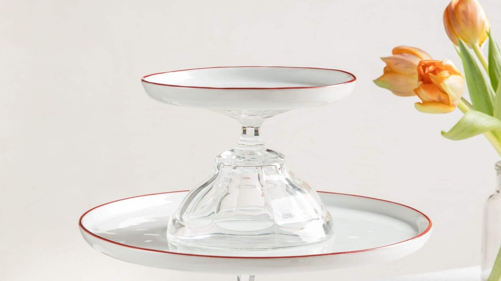 Selbstgemachte Etagere