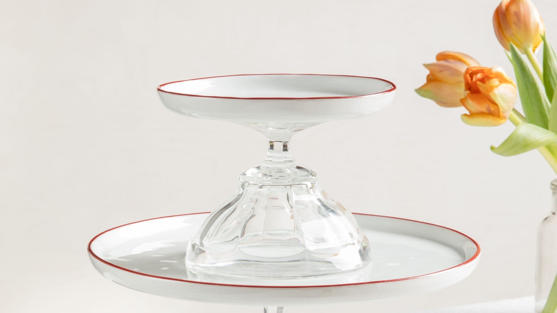 Selbstgemachte Etagere