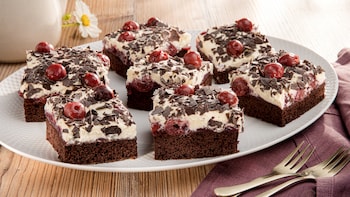 Schwarzwälder Kirschtorte vom Blech