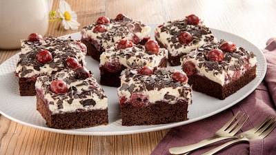 Schwarzwälder Kirschtorte vom Blech