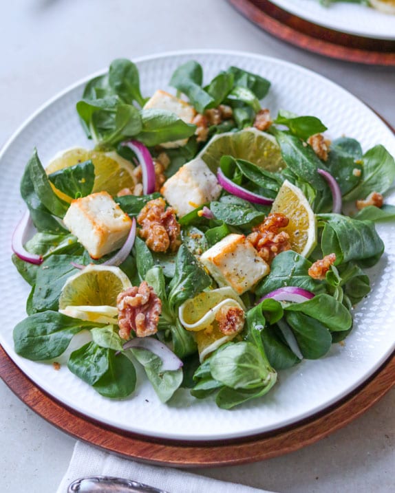Dieses Bild zeigt den fertigen Salat.