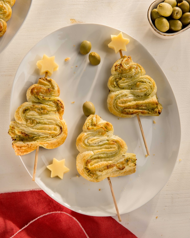 Dieses Bild zeigt unsere Pesto-Tannenbäume.