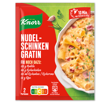 KNORR Fix Nudel-Schinken Gratin 0.49