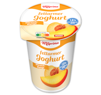 MILPRIMA Fettarmer Fruchtjoghurt