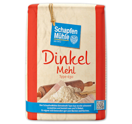SCHAPFEN MÜHLE Dinkelmehl*