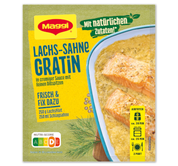 MAGGI Fix Lachs-Sahne-Gratin*