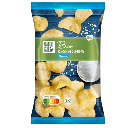 NATURGUT Bio Kesselchips Meersalz