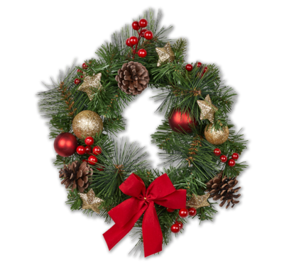 Weihnachtlicher Türkranz*