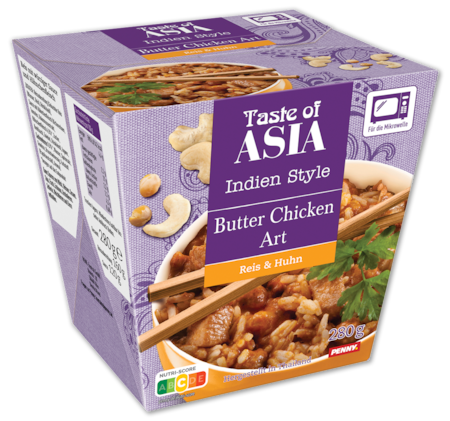 TASTE OF ASIA Indien Style Butter Chicken*