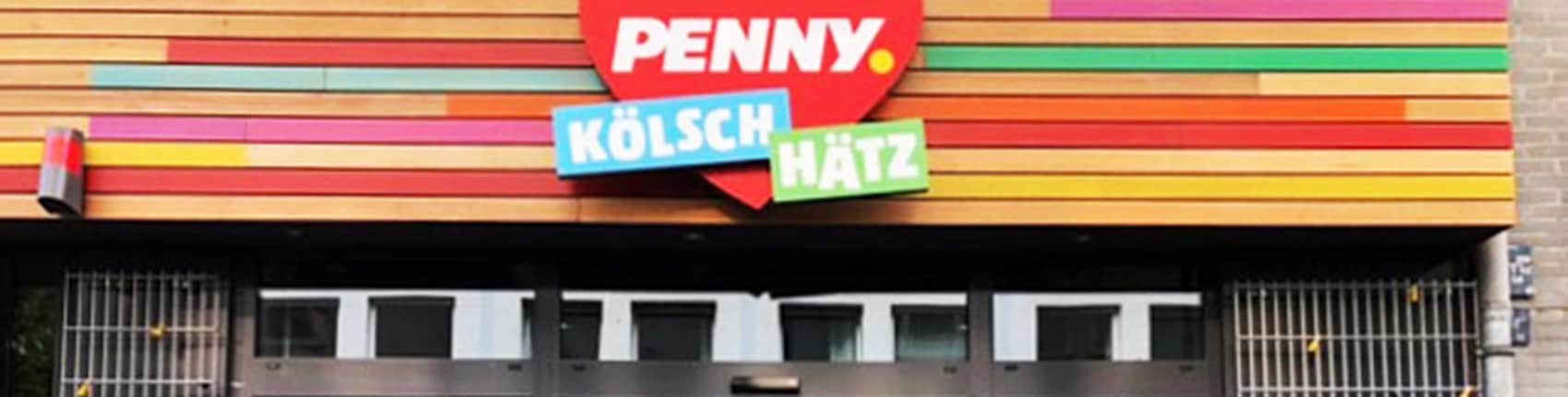 sie sehen den Eingang vom Penny Markt in Köln - Altstadt Nord Eigelstein 51/Am Salzmagazin