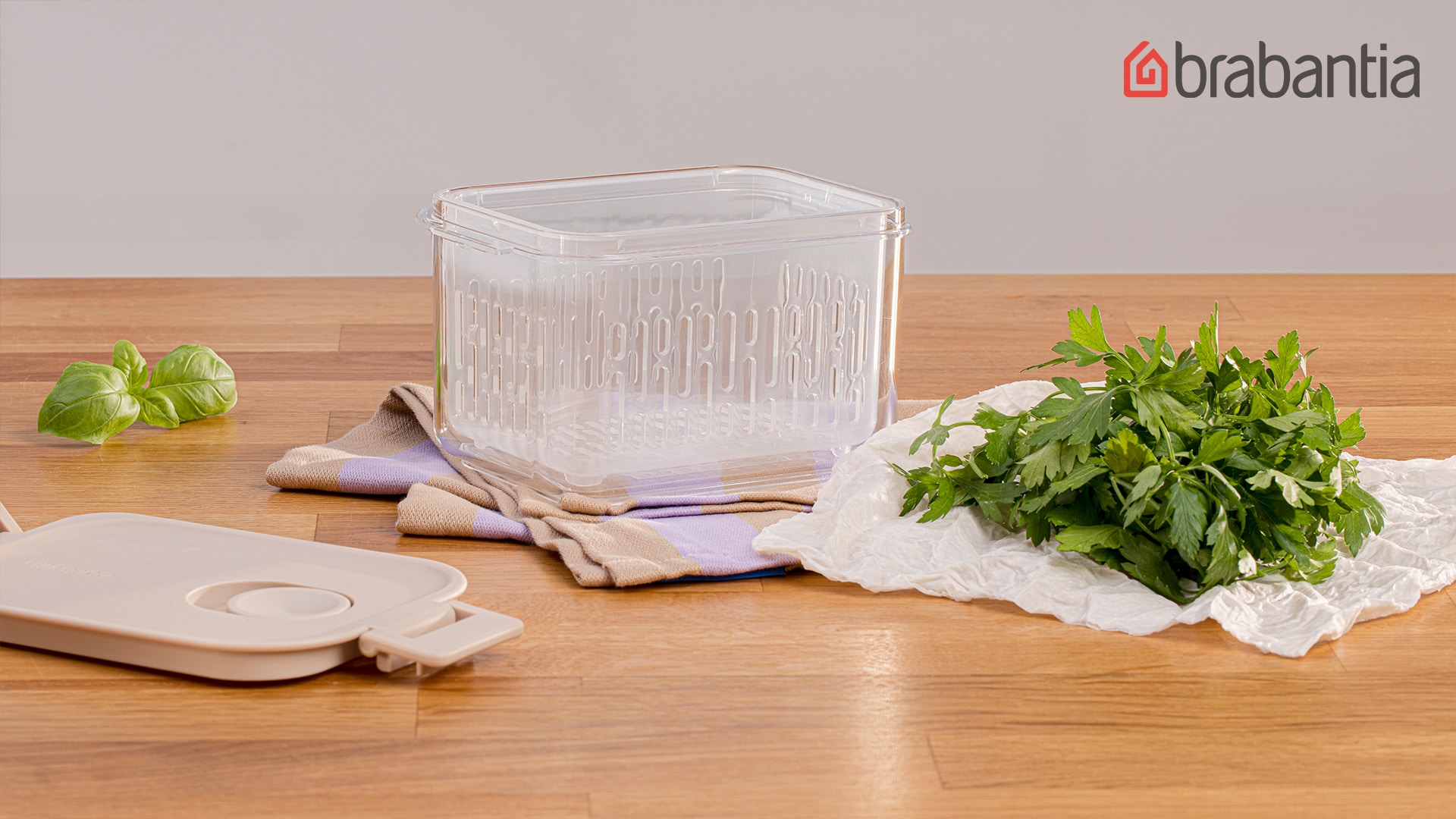 Teaser für die Vorratsboxen mit Kräuter.