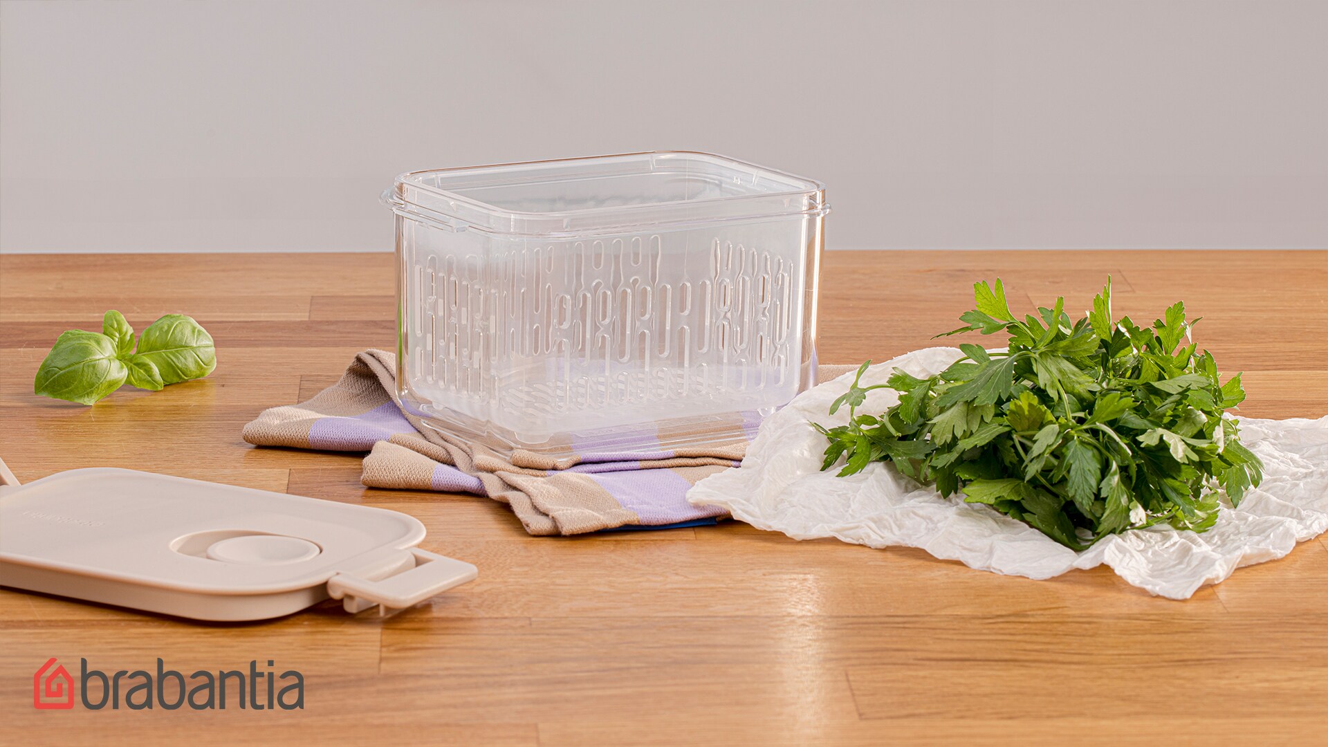 Teaser für die Vorratsboxen mit Kräuter.