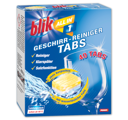 BLIK All in 1 Geschirr-Reiniger Tabs
