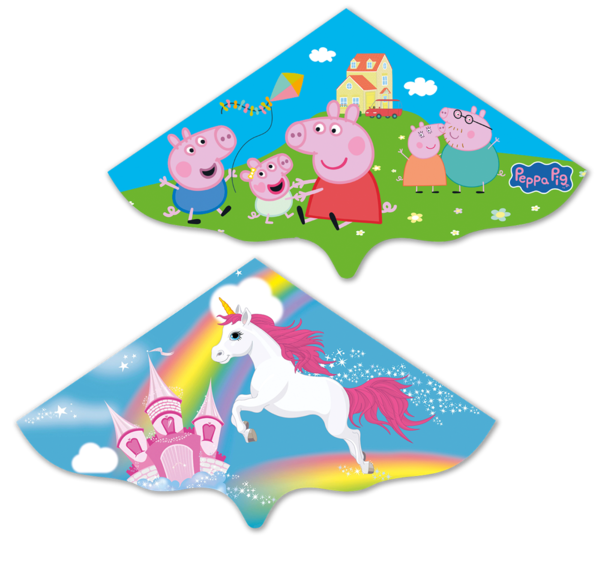 GÜNTHER PAW PATROL, GABBY'S DOLLHOUSE oder PEPPA PIG Drachen für Kinder 4.99