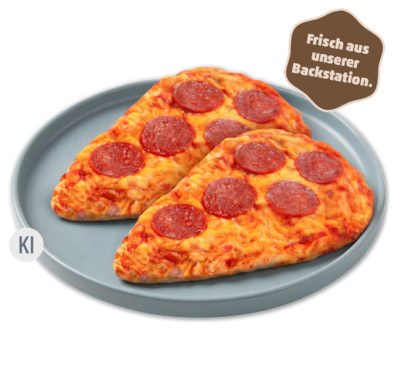 BÄCKERKRÖNUNG Pizza Salami Ecke*