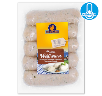 HÖHENRAINER Puten-Weißwurst 2.99