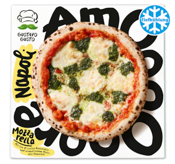 GUSTAVO GUSTO Pizza Napoli Mozzarella