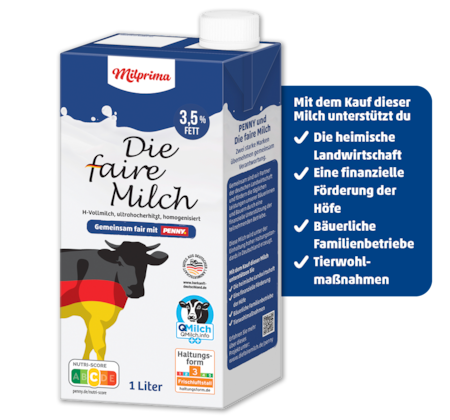 MILPRIMA Faire H-Milch