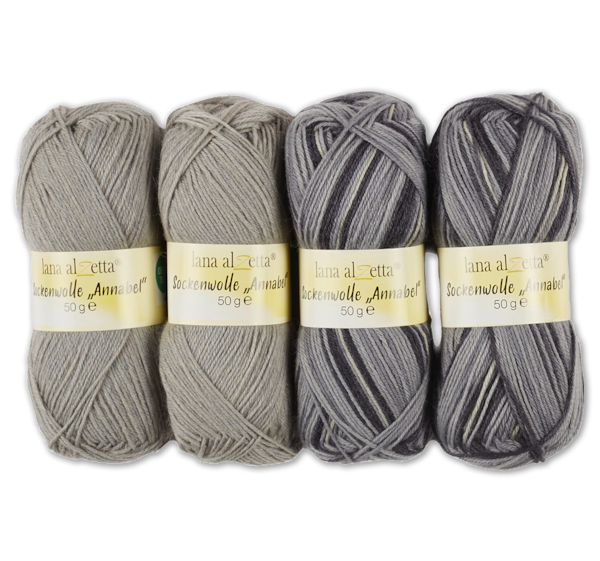 LANA ALZETTA Strumpf-und-Sockenwolle ANNABEL 5.99