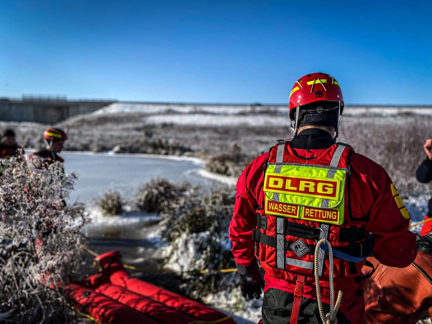 Vereinsmitglieder im Einsatz
