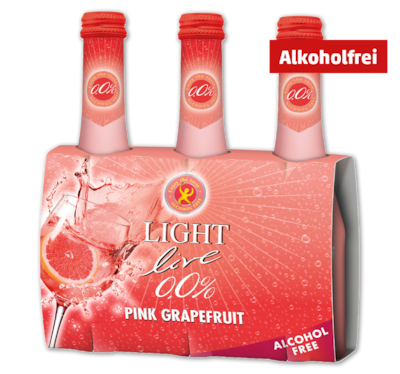 LIGHT LIVE 0,0% Pink Grapefruit*