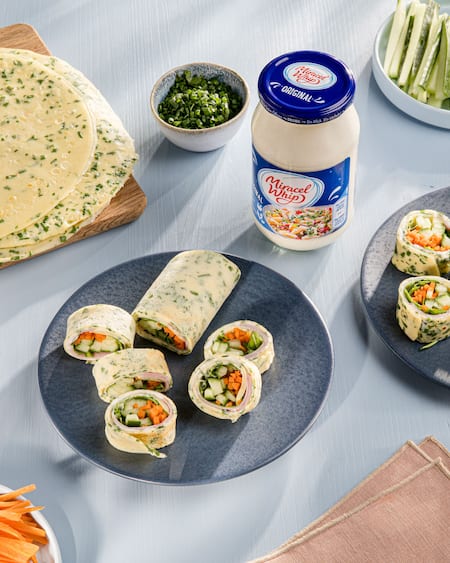 Dieses Bild zeigt den fertigen Pfannkuchen.