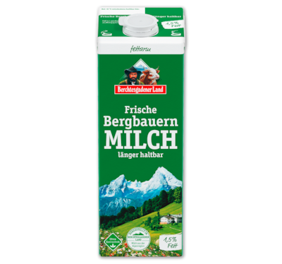 BERCHTESGADENER LAND Frische Bergbauern Milch 1.11