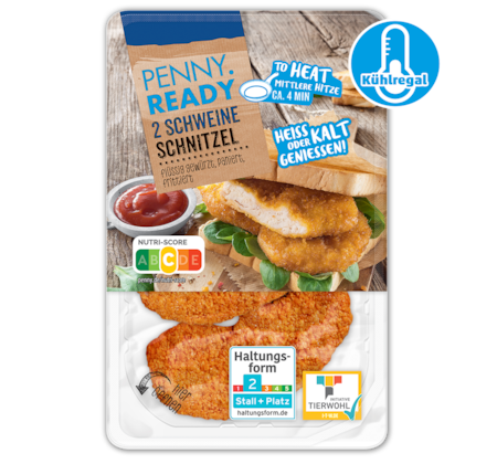 PENNY READY Schnitzel  2.99