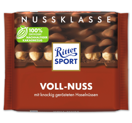 RITTER SPORT Nuss-/Kakaoklasse*