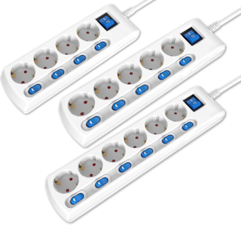 Steckdosenleiste mit Shutter*