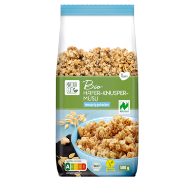 NATURGUT Bio Hafer-Knusper-Müsli